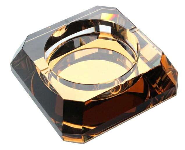 【クーポン50%OFF】【ポイント5倍】【送料無料 ※北海道・沖縄・離島除く 】 GMS00251 【灰皿】【ギフト】【スクエア】クリスタルガラス 雑貨 お洒落...