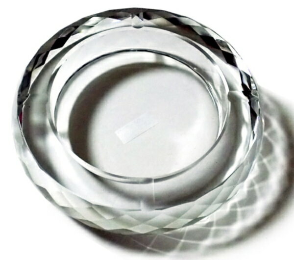 【ポイント5倍】【送料無料 ※北海道・沖縄・離島除く 】 GMS00877C-20 G-HOUSE(ジーハウス) 高級 クリスタル ガラス製 灰皿 HM-083...