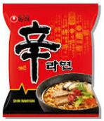 【濃心 辛ラーメン120g 単品】　韓国