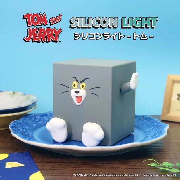 トムとジェリー トム トムジェリ シリコンライト 光る ナイトライト インテリア 寝...