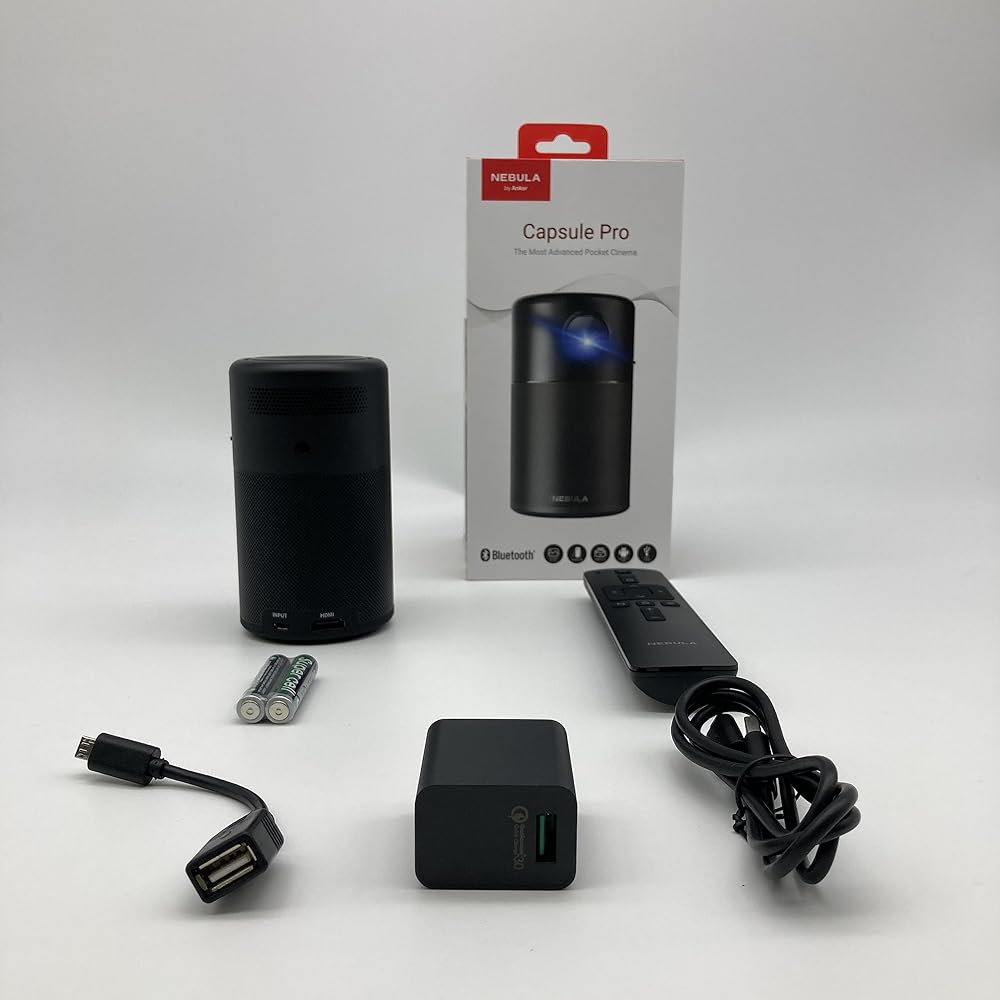 Anker ネヴュラカプセル2 付属品完備 別売台座付 プロジェクター 楽天市場】anker nebula capsule ii（プロジェクター用アクセサリー
