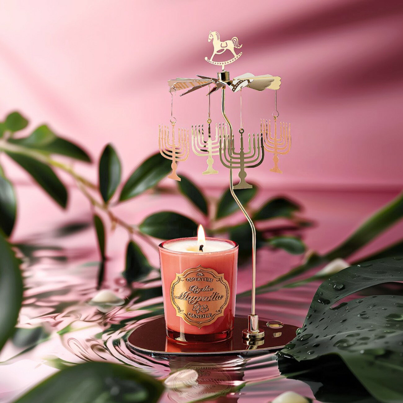 【公式】OPTATUM オプタウム キャンドル バイザマグノリアセット 85g ソイキャンドル クリスマス 部屋..