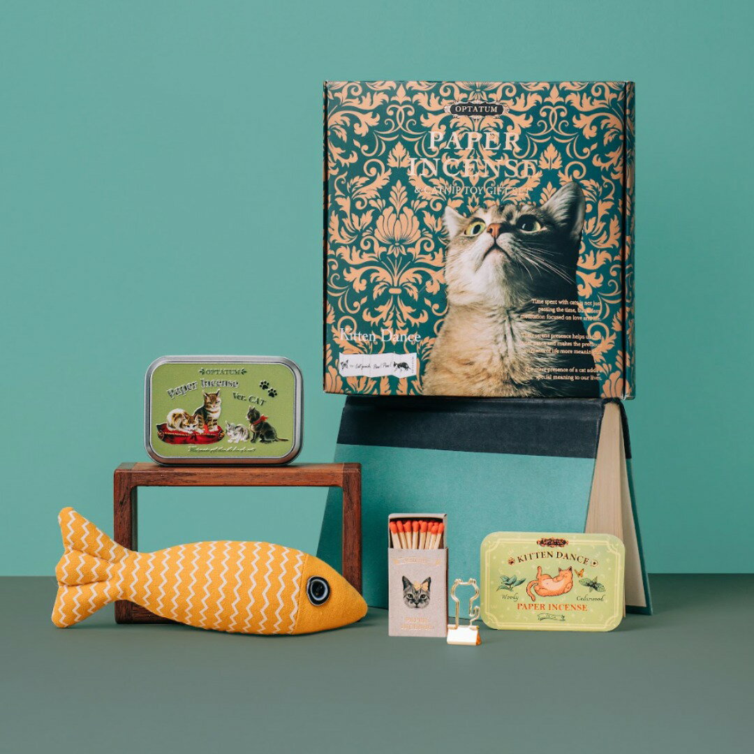 【公式】OPTAUM オプタウム ペーパーインセンス PET CAT【キトゥンダンスセット】キトゥンダンス 48回..