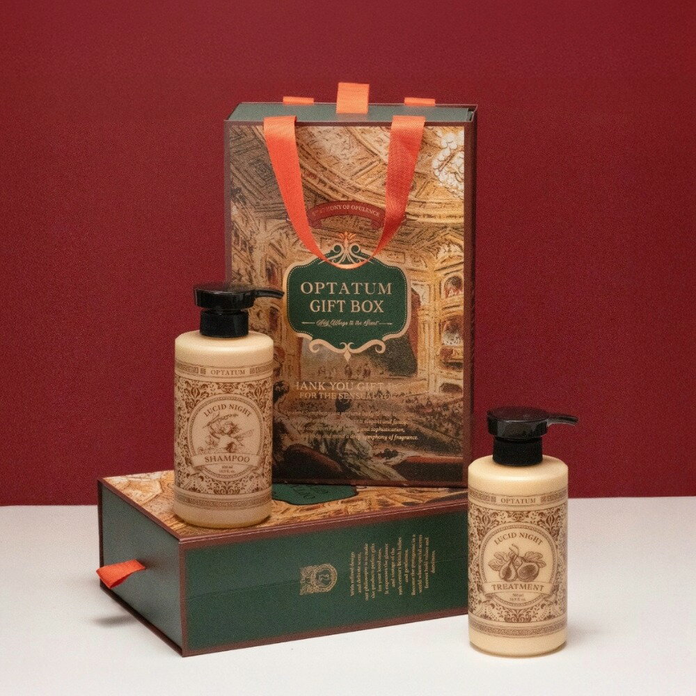 【公式】OPTATUM オプタウム ヘアケアギフトセット ルシッドナイト 500ml+500ml イチジクの香り ハンド..
