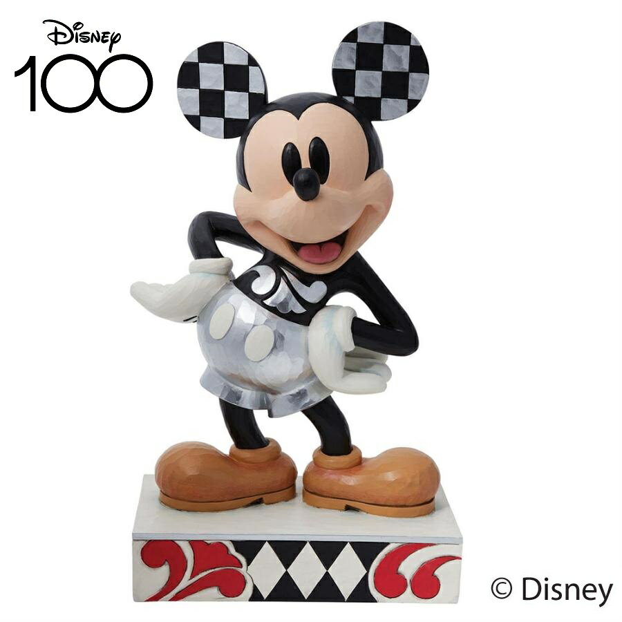 母の日【送料無料】【あす楽】ミッキーマウス ビックオブジェ【ディズニー100周年記念】D100 Mickey Statue ディズニートラディション【enesco】100years of wonder ミッキーディスプレイ 正規品