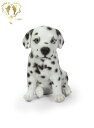 【お座りダルメシアン】 本物そっくり 犬 ドッグ 置物 ガーデニング エントランス リビング おしゃれ インテリア置物 ウエルカム お出迎え Woobia