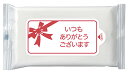 サンキューウェット10枚【1000個カートン売】ウェットティッシュ ありがとう お洒落 ギフト イベント 景品 粗品 販促 便利[PL-2024]