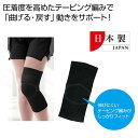 国産 テーピング 編み ひざ サポーター 1枚 【 50個セット / カートン売 】 ひざ サポーター 左右共用 男女兼用 サポート 健康 運動 イベント景品 ...