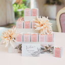 \ 15%オフ / ダリア グレース ( コーラルP ) 34個 セット ★ ウェルカムボード プチギフト 結婚式 ウェディング 披露宴 名入れ お菓子 クッキ...