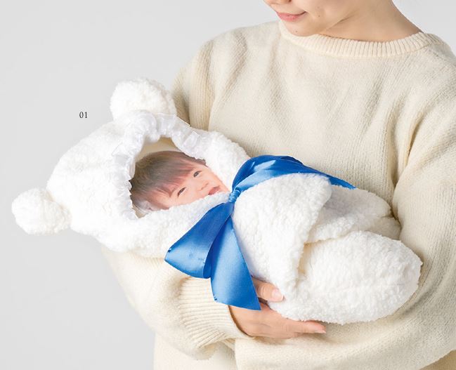【5/9,10日1500円オフクーポン】＼ 10％オフ ／ 写真とおくるみでリアル ふわふわ 抱っこ米 2個セット ★ 両親プレゼント 2026 体重米 結びの神 ウェイト米 成人式 名入れ 結婚式 出産 双子 両親へのプレゼント 両親 贈呈品 贈り物 お祝い CO20255