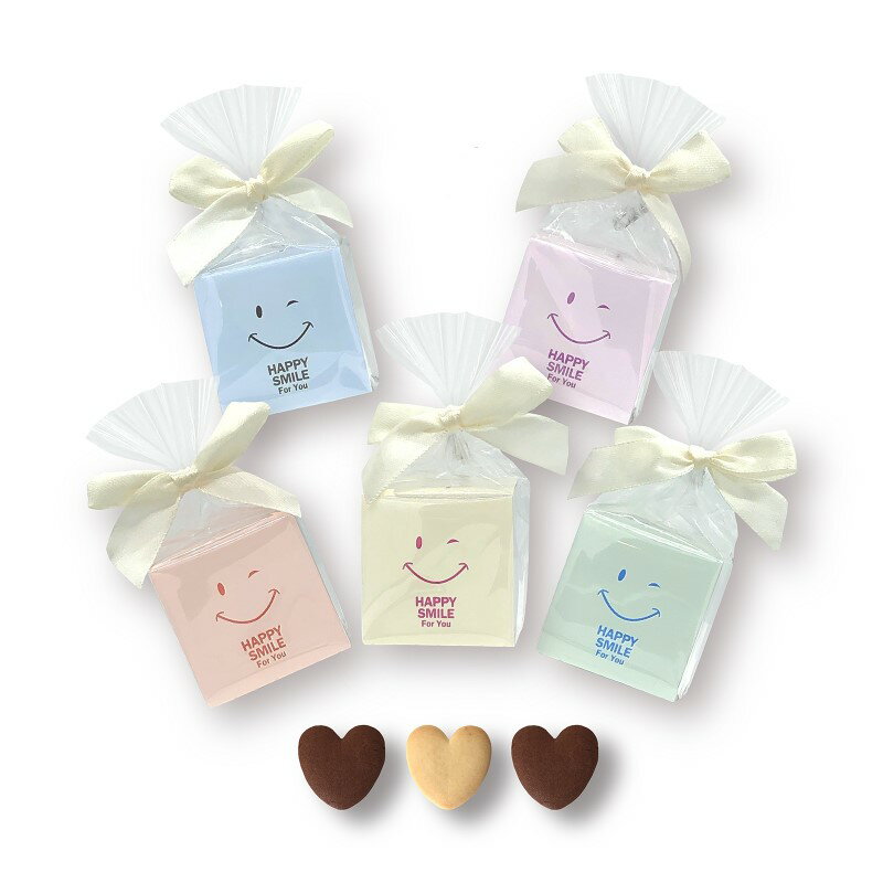 \10%オフ/ SC スマイリー ハート ★ プチギフト クッキー 結婚式 二次会 お菓子 バラマキ イベント 販促 景品 粗品 大量 まとめ買い パーティー ...