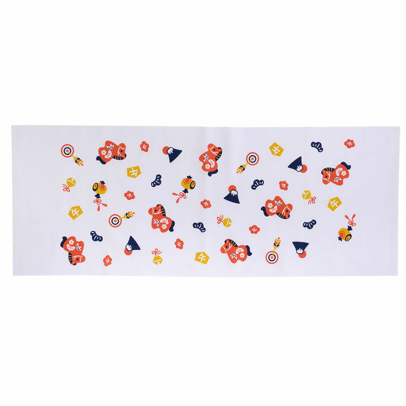 干支 てぬぐい （ 賀春 午飾り ） 【 100個 / カートン売 】 お年賀 お正月 午年 午 馬 干支 2026年 タオル フェイスタオル 日用品 年末年始 プレゼント ギフト イベント 景品 粗品 まとめ買い [RIKI-2025]