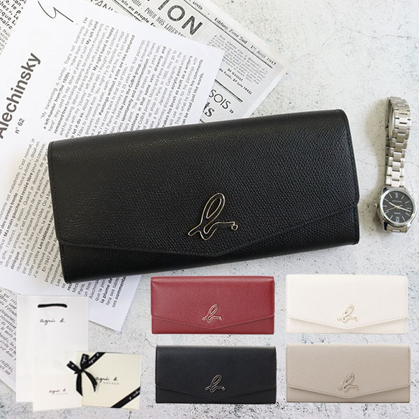 樂天商城 - アニエスベー ボヤージュ TAW05-07 長財布 ファスナー 本革 agnes b.VOYAGE レディース メンズ ユニセックス ロゴ入り 大容量 ラウンドジップ ギフト プレゼント 誕生日祝い 就職祝い ラッピング無料 正規品 ブランド財布