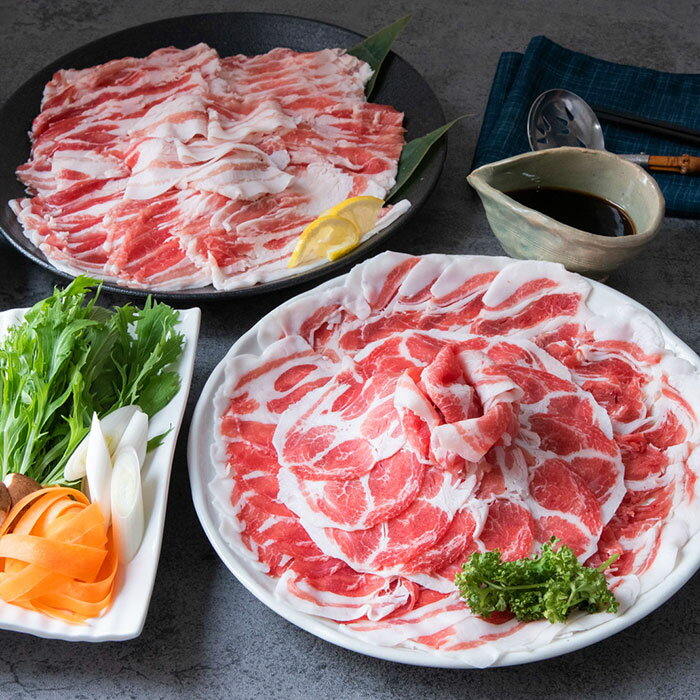 南州農場黒豚シャブシャブセット(1.2kg)[南州農場]