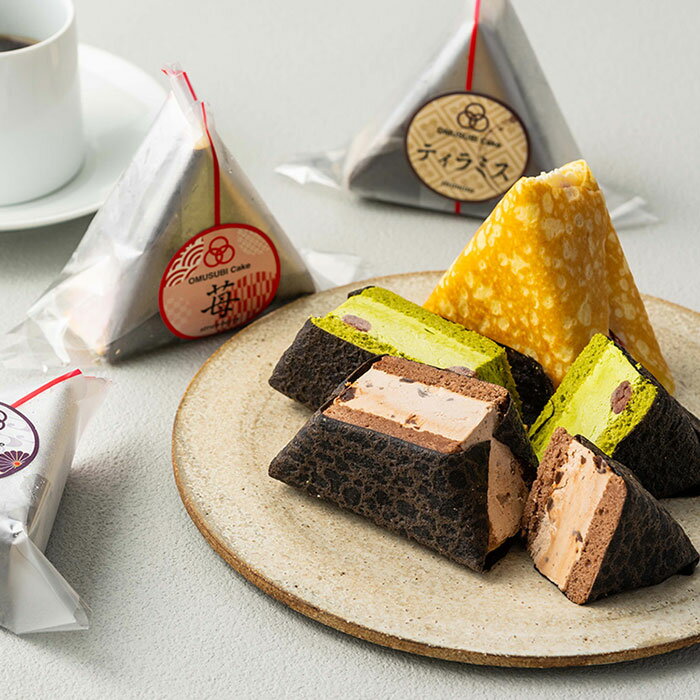 【ポイント10倍】OMUSUBI Cake　おむすびケーキ（6個入りAセット） おにぎりケーキ SNS 話題 お取り寄せ グルメ スイーツ 中元 歳暮 ギフト 送料無料