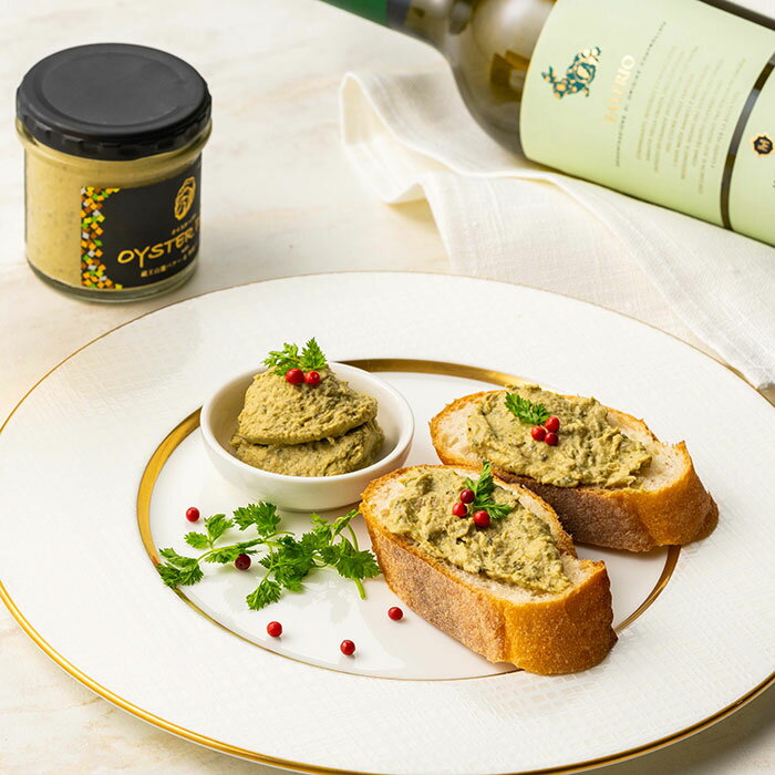 オイスターパテ（2個入） 牡蠣 ワイン バター 生クリーム 宮城 パンのお供 秘密のケンミンショー 父の..