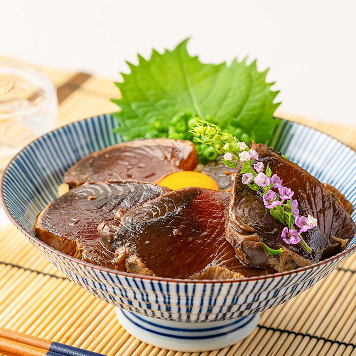 龍馬タタキの漬け丼 カツオ 鰹 たたき 藁焼き スタミナ 高知 丼 どんぶり 送料無料 1