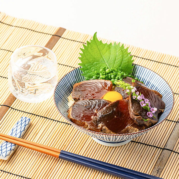 龍馬タタキの漬け丼 カツオ 鰹 たたき 藁焼き スタミナ 高知 丼 どんぶり 送料無料 2