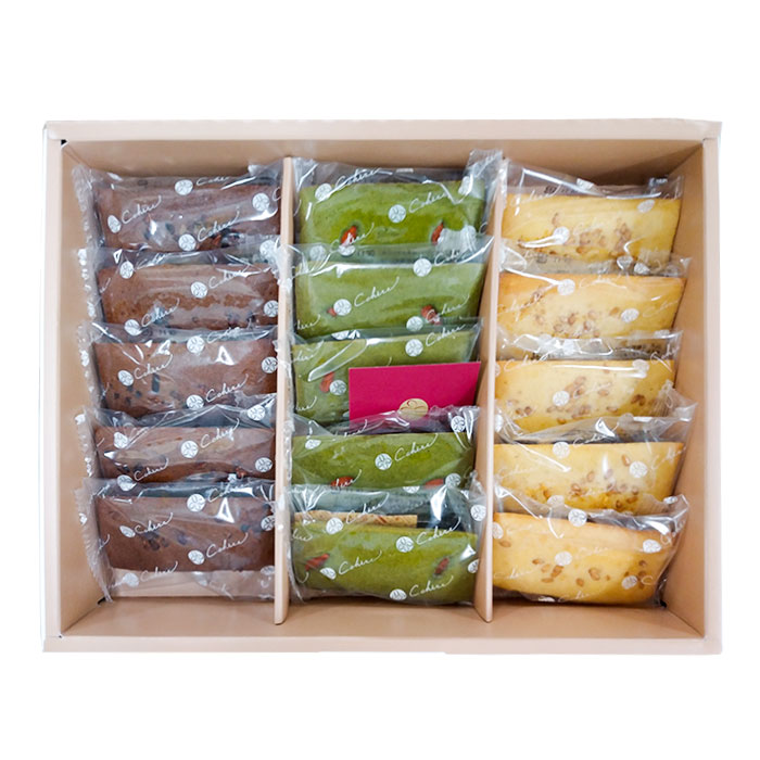 C Chere（シー・シェール） 低糖質フィナンシェセット15個入 焼き菓子 バレンタイン 父の日 母の日 3