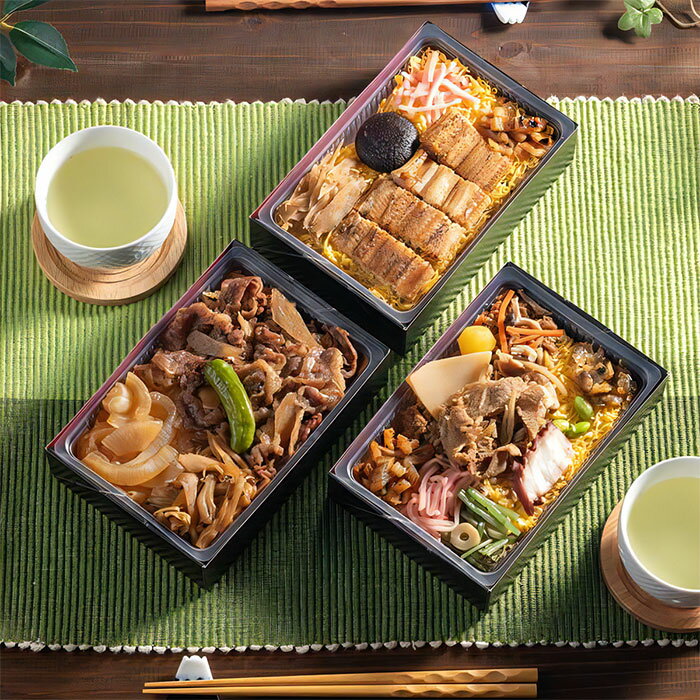 あったかおうち駅弁3種セット 穴子めし 但馬牛牛めし おかめ弁当 駅弁 お弁当 関西...