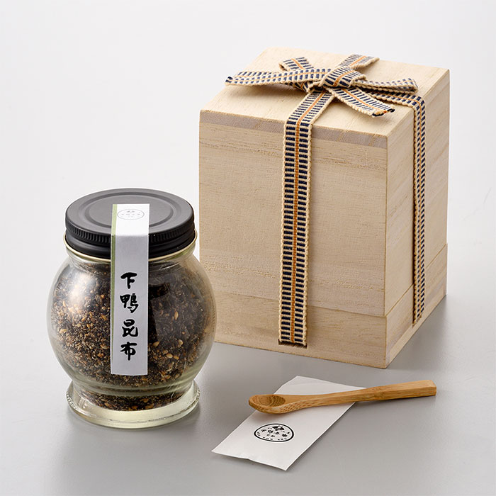 【下鴨茶寮】 下鴨昆布(木箱) 北海道産 真昆布 卵かけご飯 TKG ご飯のお供 惣菜 高級 贈答 ギフト 和食..