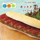 【アレルギー対応】 FMうす味 ホットドックハンバーグ（20個）（日東ベスト アレルギー対応 ハンバーグ ホットドック 卵不使用 乳不使用 小麦不使用 国産 豚肉 おかず おやつ 給食 グルテンフリー 業務用）