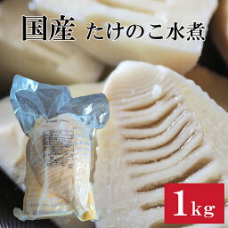 国産 たけのこ水煮（1kg）（ たけのこ 水煮 国産 夕食 おかず 山菜 野菜 業務用）