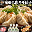 京都 九条ネギ 餃子【京都 九条ネギ使用】冷凍 餃子17gx25個入り×3袋 合計1,275g|京都の高級ネギ・九条ネギをふんだんに使用した餃子|冷凍食品 ぎょうざ ギョウザ 夏ギフト ご家庭用のお中元 敬老の日 ご家庭用ギフト・プレゼント 送料無料