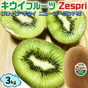 キウイ キウイフルーツ ゼスプリ グリーン キウィ キウイ　約3Kg　平箱　22-30玉入　ゼスプリ　Zespri Kiwi Fruit ニュージーランド産　家庭用ギフト・お中元・kiwi KIWI・家庭用　送料無料