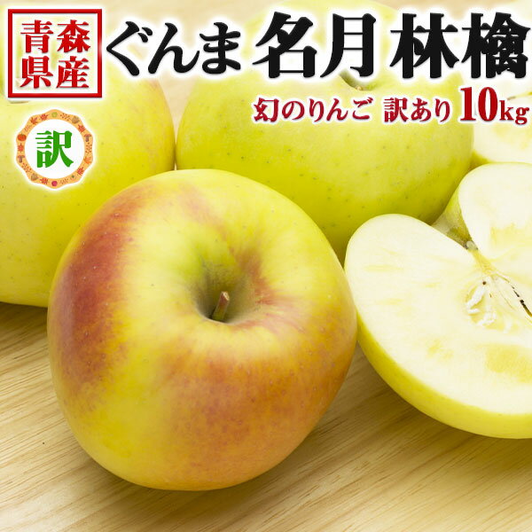 青森 りんご 10kg 訳あり ぐんま 名月 家庭用(傷あり)【青森県産】ぐんまめいげつリンゴ・送料無料 予約 11月中旬頃から発送