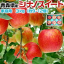 青森りんご シナノスイート 家庭用 3kg 林檎【青森県産】予約品:10月下旬~収穫次第順次・出荷開始【出荷日お任せ・指定日不可】送料無料