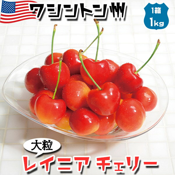 アメリカンチェリー レーニア 1kg