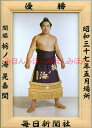 栃ノ海晃嘉関 優勝ミニ額 大相撲ミニ額 大相撲優勝額 昭和37年5月場所 優勝 関脇 栃ノ海晃嘉関(初優勝)優勝記念品 相撲グッズ 力士グッズ 相撲取りグッズ ...
