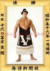 千代の富士貢関　優勝ミニ額 大相撲ミニ額 大相撲優勝額　昭和56年1月場所 優勝 関脇 千代の富士貢関（初優勝）