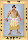 貴乃花光司関 優勝ミニ額 大相撲ミニ額 大相撲優勝額 平成7年1月場所 優勝 横綱 貴乃花光司関(8回目の優勝)優勝記念品 相撲グッズ 力士グッズ 相撲取りグッズ 国技館 限定品 記念品 コレクション 写真 H0701