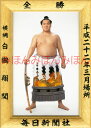 白鵬翔関 優勝ミニ額 大相撲ミニ額 大相撲優勝額 平成22年3月場所 全勝 横綱 白鵬翔関(13回目の優勝)優勝記念品 相撲グッズ 力士グッズ 相撲取りグッズ ...