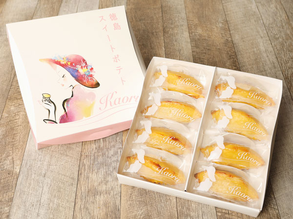 ギフト広場 楽天市場店の徳島産　鳴門金時　スイートポテト　8個入り　ギフト さつまいも 無添加 高級素材 和三盆 発酵無塩バター ラム酒　お菓子 洋菓子 和菓子 スイーツ なると金時｜ギフト・プレゼント・贈り物 ※離島・沖縄・北海道は配送不可　送料無料｜アングル2