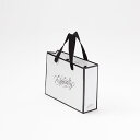 HYACCAオリジナル紙袋XS ペーパーバック ヒャッカ 縦18×横25×マチ7cm Especially for you 柄 カリグラフィー 防水 マットコー...