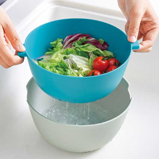 【クーポン有り】【44%OFF】 販促品 ボウルセット 水切りざる＆ボウルセット ボウルセット 即納 販促品 激安 ボウルセット 500円 人気 500円台 敬老会 プレゼント イベント セール sale