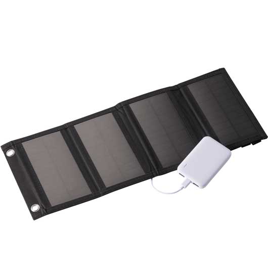 Rakuten - 【クーポン有り】【32%OFF】 雑貨・小物 モバイルグッズ ガジェットポケット付　携帯ソーラーパネル モバイルグッズ 即納 雑貨・小物 激安 モバイルグッズ 3000円 人気 3000円台 敬老会 プレゼント イベント セール sale