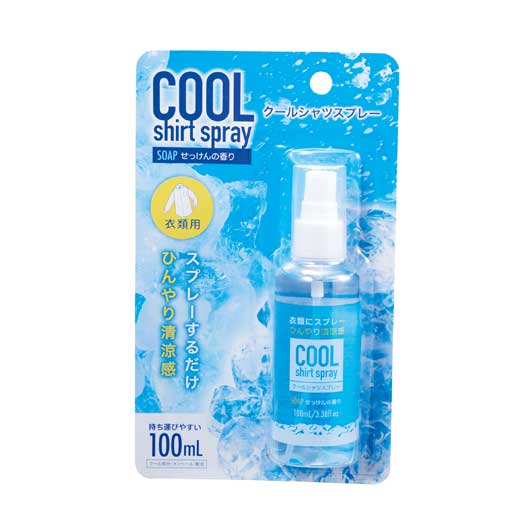 【SALE〜11日1:59】 雑貨・小物 涼感グッズ クールシャツスプレー100ml 涼感グッズ 雑 ...