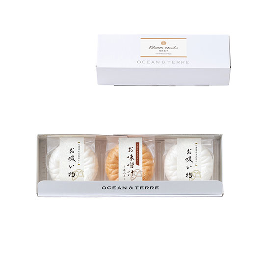 ギフトショップ モモフクの【18日限定クーポン】 プチギフト みそ汁 菊紋最中セットA みそ汁 オーシャンテール 初盆 お返し 品 出産内祝い 出産 内祝 プチギフト みそ汁 1000円 人気 1000円台 敬老会 プレゼント 結婚式 二次会 国産 セール sale｜アングル3