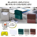 【クーポン有】【23%OFF】 販促品 メモ帳 【あす楽】 ボックス入りメモ用紙 メモ帳 テレワーク 在宅 販促品 退職 産休 ありがとう 即納 販促品 激安 ...
