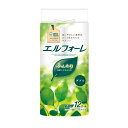 販促品 ティッシュペーパー 【送料無料】 【42個単位】エルフォーレ トイレットティシュー12ロール ダブル ティッシュペーパー 販促品 ティッシュペーパー 1...