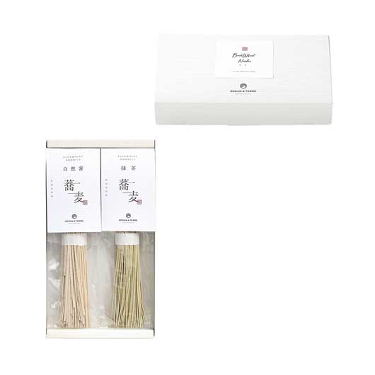 残暑見舞い ギフト そば 残暑見舞い 【包装】お蕎麦セットA そば オーシャンテール プチギフト そば 1500円 人気 1000円台 敬老会 プレゼント イベント 国産 セール sale gift-momo-10016549 ギフトショップ モモフク サンプル画像2