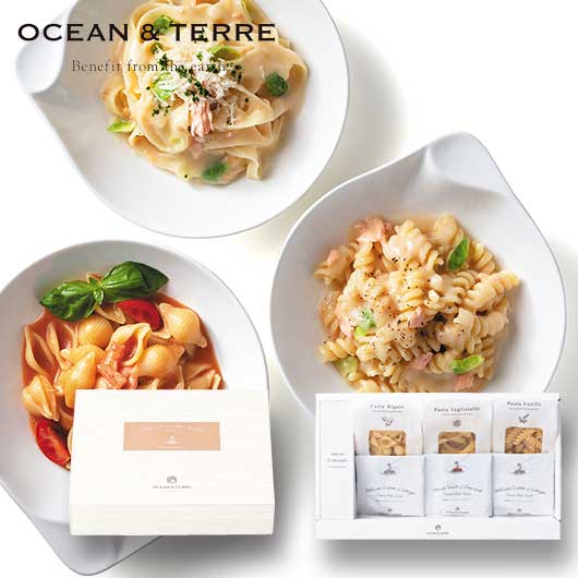 ＼楽天1位／ 父の日 ギフト パスタセット お中元 暑中見舞 夏ギフト 【包装】北海道　Premium海鮮パスタセットD パスタセット オーシャンテール お中元 夏ギフト 御中元 お返し お礼 ギフトセット お菓子 詰め合わせ 父 gift-momo-10016992 ギフトショップ モモフク サンプル画像3