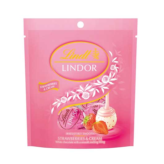 【クーポン有】 クリスマス お菓子 個包装 【送料無料】 【72個単位】リンツ リンドール3個入 ストロベリー チョコレート プチギフト お菓子 ギフト チョコレート 1000円 人気 1000円台 敬老会 プレゼント イベント 国産 スイー