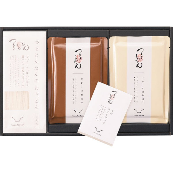 つるとんたん かけ・カレー・クリームのおうどん3人前 KH-02