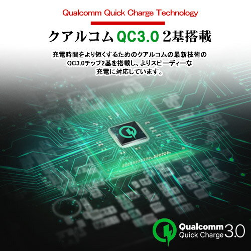 QC3.0 x 2ポート 小型 高出力 6A 36W シガーソケット USB LED ライト 充電器 チャージャー 急速充電 カーチャージャー Qualcomm Quick Charge 3.0 2口 12v 24v 大型車 iPhone スマホ スマートフォン タブレット アイコス モバイルバッテリー ゲーム機 対応 クイックチャージ