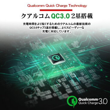 QC3.0 x 2ポート 小型 高出力 6A 36W シガーソケット USB LED ライト 充電器 チャージャー 急速充電 カーチャージャー Qualcomm Quick Charge 3.0 2口 12v 24v 大型車 iPhone スマホ スマートフォン タブレット アイコス モバイルバッテリー ゲーム機 対応 クイックチャージ